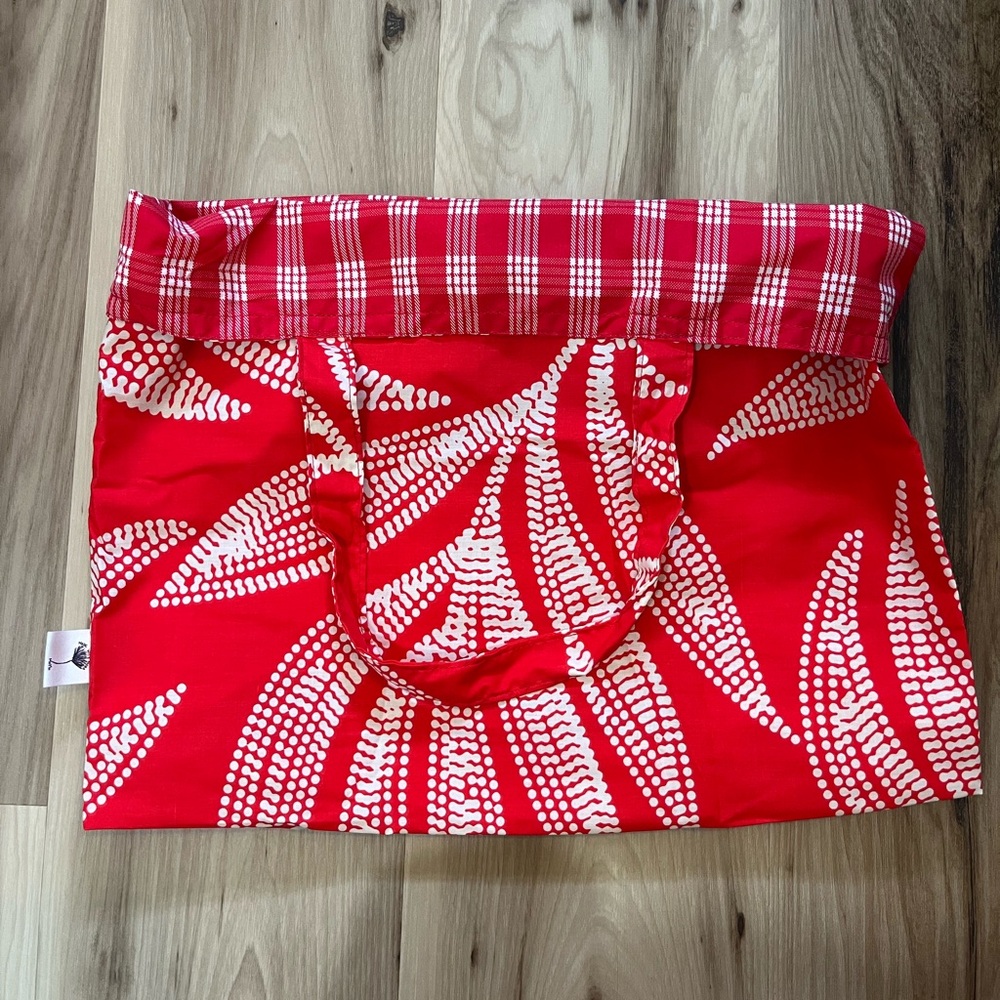 🛍️🌸Foldable lined tote - Picture 1 of 5